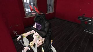 Bondage Transgender Slut Gets Tied And Fucked In Her Ass