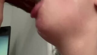 I love sucking his bbc