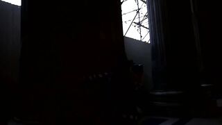 Sexy Redhead Tourist Rides Cock in the Heat