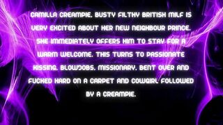 MILF Neighbour Welcomes Prince Jean to the Area -with the Big Tits