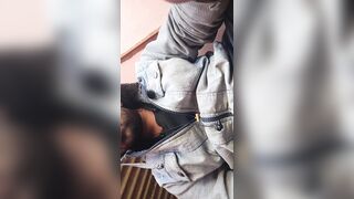 Indian Ismart boy Ismaatdeva was solely masterbating herself on her terrace alone but at the end suddenly some interrupted