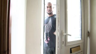 Horny stepsister fucked hard from a big black cock from his stepbrother