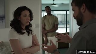 Petite wife slowly loosens up by professionals tender touch