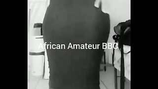 AfricanArmatureBBC - Ebony sexy lady fucks dildo
