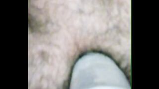 this gay to fucking his ass with a huge stick.