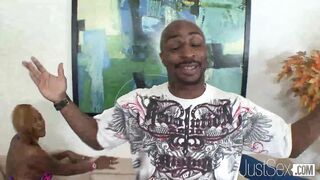 Wet Black BBW Pussy Pounded by Big Black Dick (Budonkadunk)