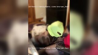 Her Christmas Nails Look Good on My Dick