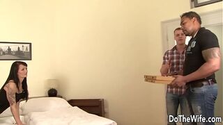 Adele Sunshine Makes Her Cuck Husband Lick as She Takes BBC up Her Ass