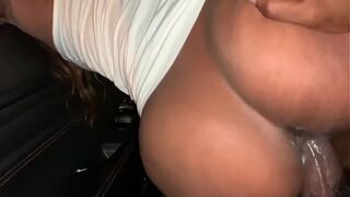 Intense car fucking
