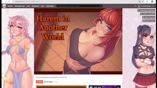 Harem In Another World [ HAREM Hentai Game ] Ep.15 goblin princess FIRST KISS !