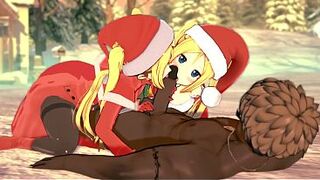 Christmas Special Anime Hentai Horny Twins Get Fucked