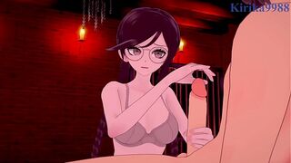 Toko Fukawa and Chiaki Nanami have intense sex. - Danganronpa Hentai