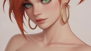 Dildo Rider Squat and Squirt Version