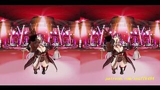 VR180 mmd NoeMari Dance 3d hololive Hentai