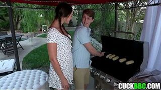 Cuckold Sharing Wife With 3 BBC