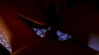 Babe takes a big cock in her tight pussy