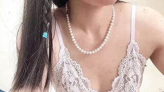 Hana Suck Dick Then Get Nake Show Her Petite Sexy Body