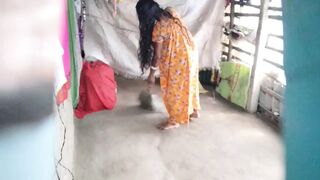 My Debar-in-law found a loophole in the house and fucked me at home.