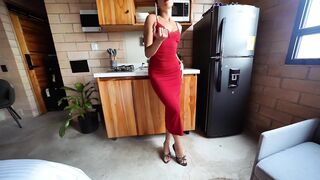 morbid housewife bathed in her neighbor's semen