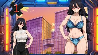 BOKU NO HERO. The heroines visit the doctor. GAME HD FULL