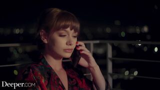 Deeper. Naomi & Ashley have intense threesome at photoshoot