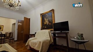 MAMADA de mi hermanastra que vino de paseo y termino toda COGIDA la boca