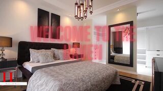 Petite Asian rides and gets pounded by BBC on couch