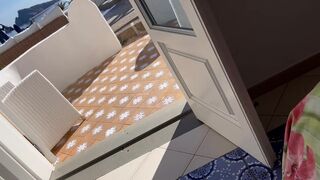 jerking off in full view of my neighbours