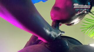 MTA SUBWAY DRIVER CAUGHT GIVING SLOPPY HEAD