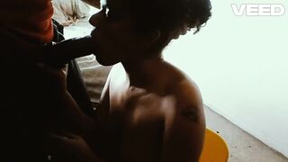 CHEATING BIG BLACK DICK BLOW JOB SWALLOW CUM FACIAL DEEP THROAT CAUGHT