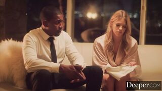 Deeper. BBC Deepthroat by Leah Lee While Husband is Sleeping