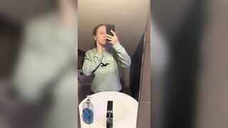 Undressed in the Bathroom