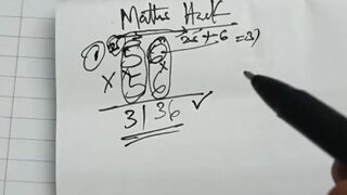 IT'S a NO NUT NOVEMBER, so check out this MATHS trick