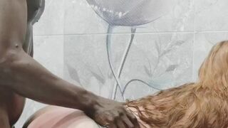 Met a black guy on the street and gave him cum in my mouth