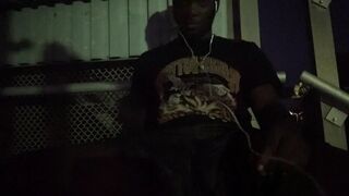 Went To A Bridge At Night Just To Smoke And Jerk For A Lil Bit