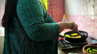 Hot MILF Muslim Bhabhi Gets Anal Fucked by Debar When she was cooking in kitchen & husband Not At home - arab Anal Sex