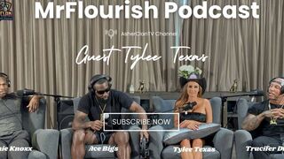 Mrflourish Podcast with Guest Tylee Texas Before Her Scene on Series the Pros