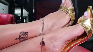 Kiffa in Vinyl Fucks with Her Big Cock Lover