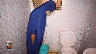 Hijab teen got her anal stretched out by a long cock