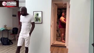 Me, Agatha Mama in Threesome with BBC and Friend Chubby - Total Whoring in Pussy! - Part 01