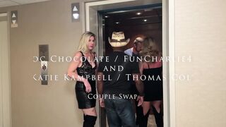 Interracial Swinger Couple Swaps Wives with Fit White Couple