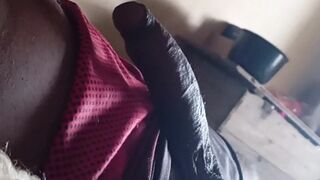 MARRIED BELIEVER JERKS OFF TO PASTOR'S BLACK COCK UNTIL SHE TAKES OUT HOT MILK