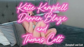 Katie Kampbell Gets Dvped in Threesome!