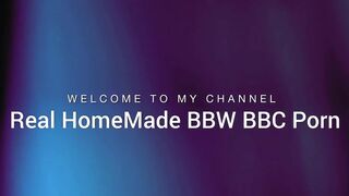 Bbwbootyful BBC Nata4sex fucking me with vibrator squirting hardcore screaming doggy