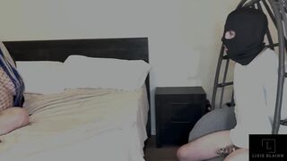 Sissy Cuck Watches as BBC Stretches My Cunt Out