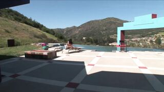 Lovely ebony bounces huge butt on BBC