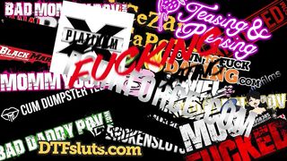 Marliese Morgan's Creamy Ebony Booty - Two Fat Studs Fill Her Up