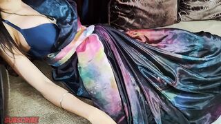 Saree fuck in all positions husband not in home but wife record all in camera