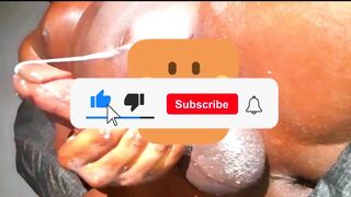 I can't believe he did this! Big black gay big dick amateur BBC cum load PT 12