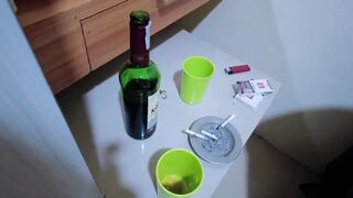 Threesome Big Black Cock Crot in the Beautiful Streamer's Pussy